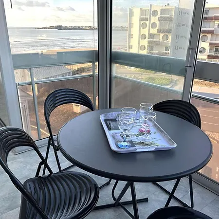 2 Pieces 4 Pers, Vue Mer, Acces Plage, Parking - Fr-1-224-807 شقة